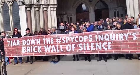 Tear down the #spycops inquiry's brick wall of silence